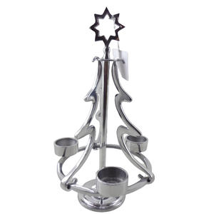 Bougeoir en métal décoratif pour la maison bougeoir en placage d'étain pour mariage et fête décor fait à la main en vrac - Product Image 6