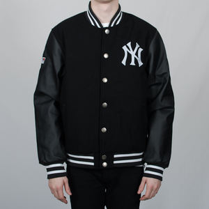 Nouvelle arrivée 100% authentique laine Chenille broderie Varsity Letterman Patch doux bas prix vestes d'hiver pour hommes et femmes - Product Image 5