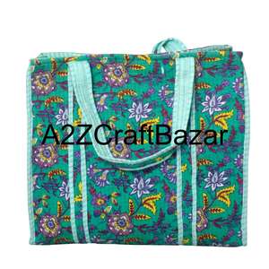 Bolsos Tote Grandes Personalizados de Moda para Mujer, Bolsos de Hombro con Estampado a Mano, Bolsos de Diseñador Acolchados - Product Image 6