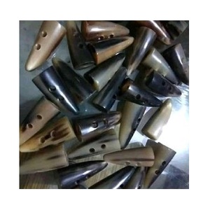 Botón de bocina de búfalo natural 100% de tamaño personalizado, muestra disponible, botones de bocina genuinos para chaquetas, abrigo, calidad estándar - Product Image 1