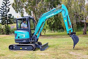 2025 nouvelle pelle SUNWARD 3.5Ton 4 tonnes YANMAR moteur pelle sur chenilles ferme Mini ensacheuse Mini pelle avec seau à pouce hydraulique - Product Image 3