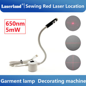 Mesin jahit generasi jalur pemosisian <span class=keywords><strong>Laser</strong></span> koneksi USB rambut silang dengan dudukan magnetis - Product Image 2