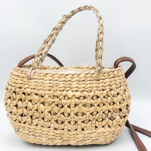 Sac à main en rotin et jacinthe d'eau pour femmes, sac de plage, fourre-tout d'été, sacs à main et sacs à bandoulière 2023 fabriqué par le Vietnam FBA - Product Image 5