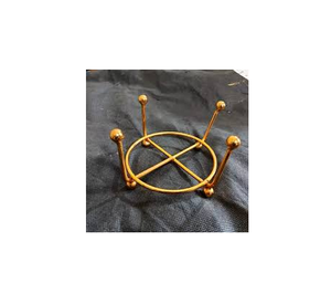 Support de sous-verre en métal de meilleure qualité avec décoration de maison, accessoires de cuisine avec artisanat naturel fabriqué en inde - Product Image 3