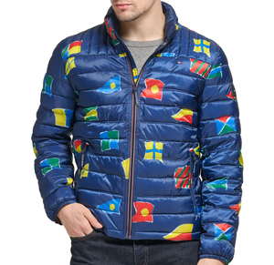 <b>Top</b> demanded Quilted Puffer Jacket with Stand Collar Perfect for Winter & Outdoor new arrival <b>Men's</b> Puffer Jacket Breathable - Product Image 1