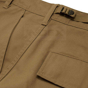 Pantalones Cargo deportivos para hombre con logotipo personalizado 100% algodón de secado rápido y cintura alta ligera informal para deportes - Product Image 6