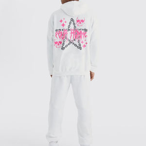 Men's Customized Winter Maternity Cotton Sweatpants <b>Hoodie</b> Sets French Terry Tracksuits Casual Streetwear <b>Gym</b> Plus Size Printed - Product Image 3