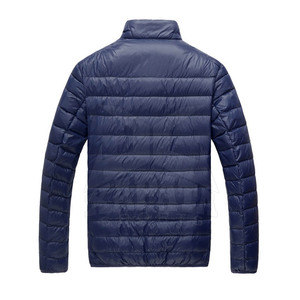 Chaqueta Acolchada para Hombre, Diseño Profesional, Corte Ajustado, Transpirable, para Invierno, Cuello Alto, Uso Casual al Aire Libre, Nailon/Poliéster - Product Image 2