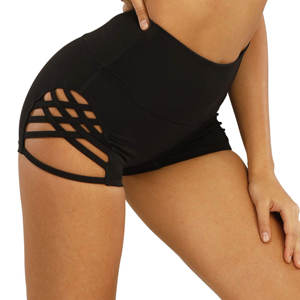 Shorts Deportivos de Cintura Alta para Mujer, Levanta Glúteos, Control de Abdomen, para Gimnasio, Fitness, Running, Levantamiento de Pesas, Antibacterianos - Product Image 3