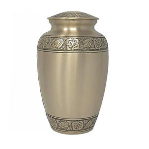 Venta caliente Nuevas urnas de cremación de metal para suministros funerarios Últimas urnas de recuerdo para cenizas humanas New Look Urnas de cremación de metal - Product Image 4