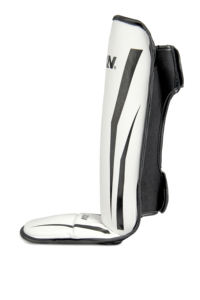 RXN Protège-tibia réglable en cuir PU élastique pour le football et autres sports Équipement de protection de taille adulte - Product Image 3