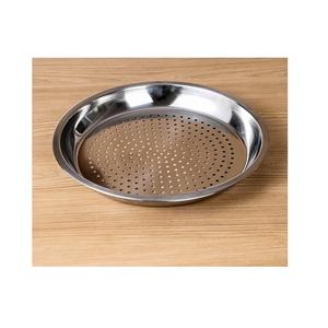 Colador Ovalado de Acero Inoxidable Plateado, Tazón Desechable, Diseño Art Deco, Hecho a Mano para Decoración del Hogar - Product Image 4