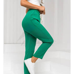 กางเกงวอร์มขายส่งสีใหม่ ไซส์ใหญ่ ทรงเข้ารูปสำหรับผู้หญิง ใส่สบายในฤดูร้อน แห้งเร็ว ทรงขาบาน พร้อมบริการ OEM - Product Image 2