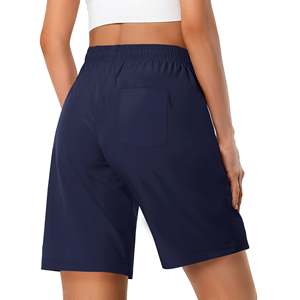 Pantalones cortos de algodón para mujer, novedad a la moda, personalizados al por mayor, ropa de gimnasio para correr, ropa deportiva informal, pantalones cortos para mujer - Product Image 3