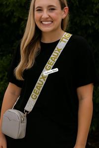 Sangles de sac perlées personnalisées Bretelles faites à la main avec crochets dorés Accessoires de mode Vente en gros - Product Image 6