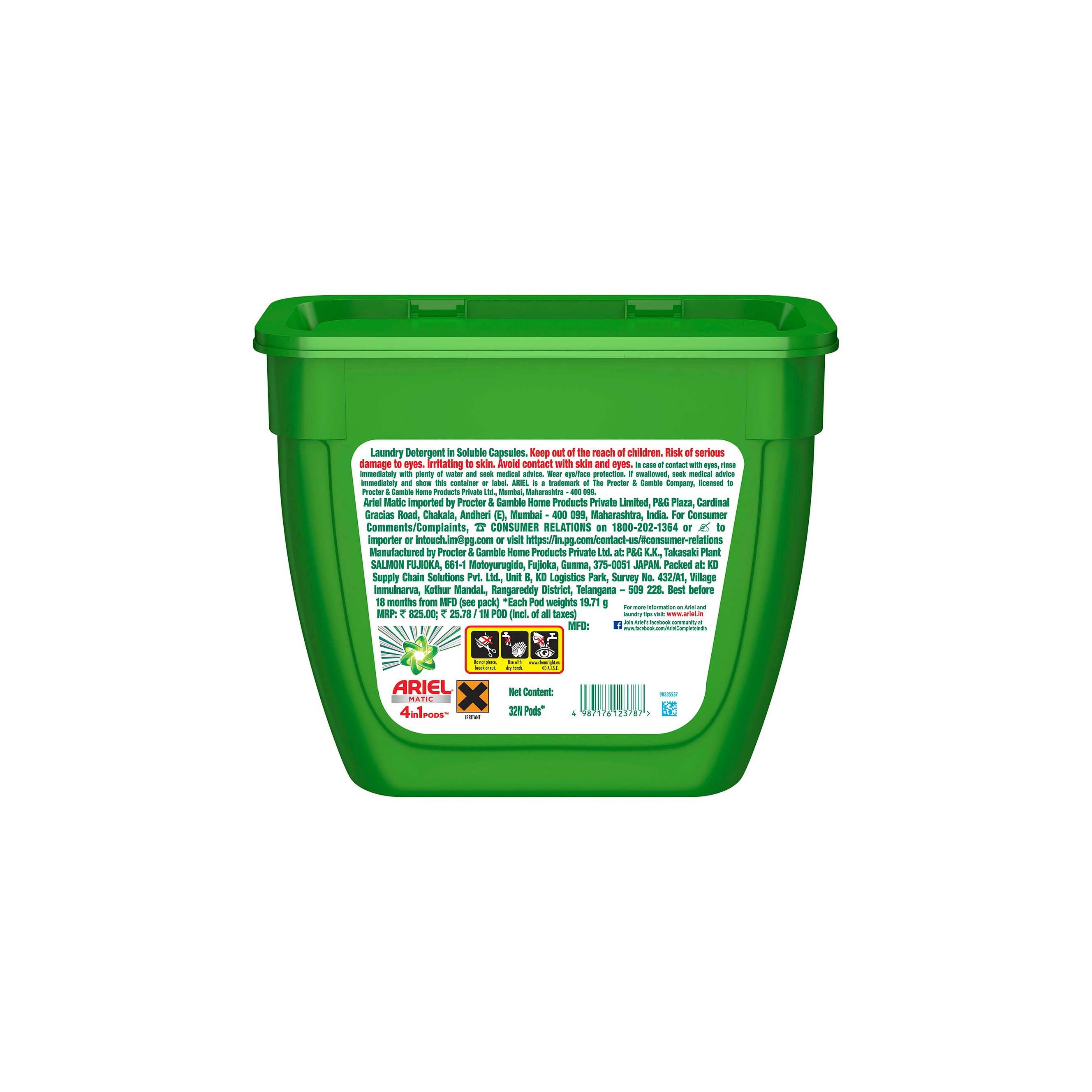 Ariel Matic 4in1 PODS for Quick and Easy Washing Wholesale