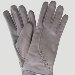 Meilleure vente Gants confortables en cuir souple à doigts entiers Sports d'hiver Gants de mode décontractés Dernier design au prix pour un usage quotidien - Product Image 1