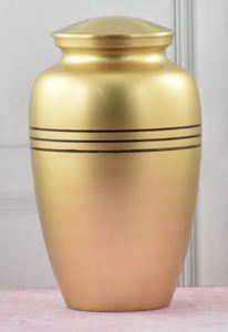 โกศใส่เถ้ากระดูกสีทองสวยงามสำหรับขี้เถ้าโกศสำหรับผู้ใหญ่ - Product Image 2