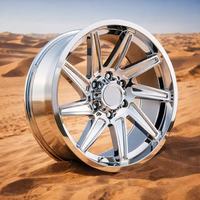 Jantes en alliage d'aluminium chromé forgées neuves pour tout-terrain Leopard CT5/CT7 et Baorui 18 pouces