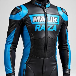 Combinaison en cuir de qualité A, moto et course automobile, protection complète, fabricant OEM, B2B Dropship Ready - Product Image 1