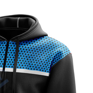 เสื้อสเวตเตอร์แขนยาวมีฮู้ดพิมพ์ลายแบบกำหนดได้,เสื้อสเวตเตอร์มีฮู้ดหลากสีสำหรับผู้ชาย - Product Image 4