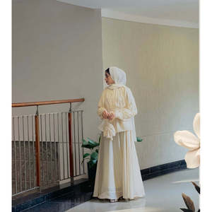 Trendy & Stylish A-Line Chiffon Skirt Dress for Women Simple Fashion Element Online Shopping - Product Image 3