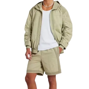 Conjunto de Chándal Deportivo de Alta Calidad OEM, Chaqueta Cortavientos y Pantalones Cortos, Ropa Deportiva de Moda Urbana, Invierno, Personalizable para Hombre, 2026 - Product Image 2