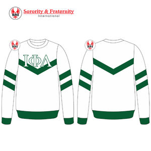 Iota Phi Lambda Sorority bordado mujer algodón polar sudadera Sorority bordado señoras personalizado algodón polar cuello redondo - Product Image 2