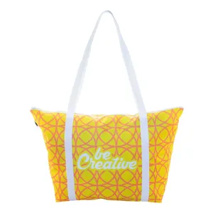 Sac de plage promotionnel écologique SuboShop Playa Zip pour gadgets - Product Image 5
