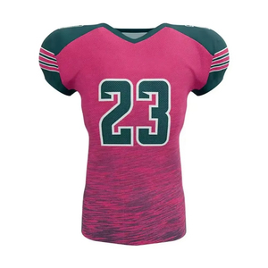 Conjunto de Camiseta de Fútbol Americano Profesional Personalizable, Transpirable, Talla Grande, Manga Corta, Impresión Digital - Product Image 1