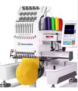 เครื่องปักคอมพิวเตอร์ 10 เข็ม แบบหัวเดียว หน้าจอสัมผัส สำหรับโรงงานเสื้อผ้า - Product Image 3