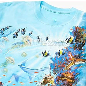 Ropa de moda Camisetas estampadas de color sólido Ropa de verano Camisetas estampadas hechas en Pakistán a la venta - Product Image 2