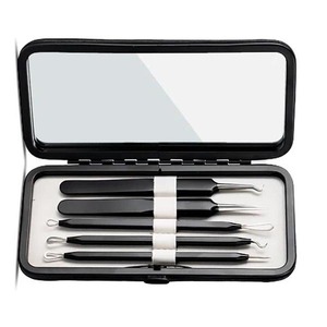 ชุดเครื่องมือกำจัดสิวหัวดำทำจากสเตนเลสสตีลพร้อมโลโก้ตามสั่ง - Product Image 5