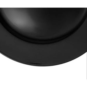 Assiette de chargeur noire assiette formelle décorative d'hôtel à la maison pour la vaisselle de table de vente chaude sous l'assiette à un prix raisonnable - Product Image 4