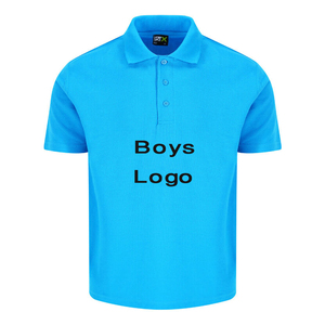 Polo pour garçons à manches courtes de haute qualité Tissu tricoté respirant Style décontracté Usine directe - Product Image 6