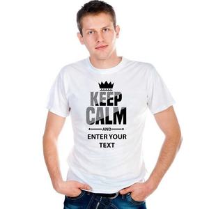 T-shirt col rond pour homme de qualité supérieure 100% coton écologique anti-rétrécissement et anti-boulochage bio lavé coupe régulière pour une utilisation estivale - Product Image 6