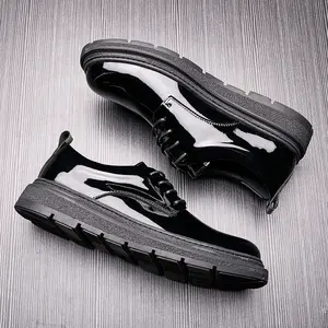 Autumn Fashion Low-Top Ultra-Fine Genuine Leather Casual Shoes For Men With Soft Leather Surface Dress Shoes