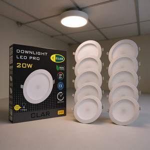 Spots LED encastrés 20W pour plaques de plâtre - Product Image 3