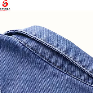 Chaleco Corto Informal Holgado con Cuello Camisero y Cuentas, Ecológico, Nuevo Modelo de Verano 2025, Venta al por Mayor - Product Image 5