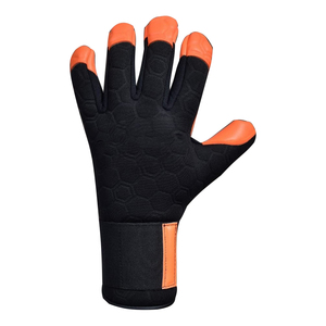 Gants de gardien de but en cuir respirant pour adultes de qualité professionnelle Protection des doigts antidérapante couleur unie pour les sports NISHAN SPORTS - Product Image 2