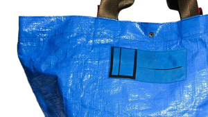 Bolsa de Mano Reutilizable de Polipropileno Tejido con Impresión por Grabado y Laminado BOPP, con Tamaño y Logotipo Personalizados, de Fabricante Vietnamita para Comercio Minorista - Product Image 3