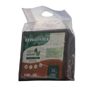 Bloque de 5 kg de fibra de coco biodegradable y ecológica, con bajo contenido de EC, humedad <15%, pH 5.5-6.5 para un cultivo orgánico. - Product Image 5