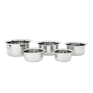 Fancy Metal Cooking Pot Best Quality Latest Arrival Fancy Food Pot Top Selling Round Shape Kitchen Ware Metal Cooking pot - Product Image 5