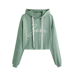<b>Women</b> Clothing Comfortable <b>Crop</b> Top <b>Hoodies</b> Hot Selling Premium Quality <b>Crop</b> Top <b>Hoodies</b> <b>For</b> Sale - Product Image 1
