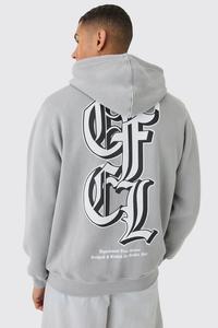 Sweat à capuche gris à fermeture éclair, coupe classique, impression personnalisée en relief, haute qualité, 100% coton molletonné, anti-froissement, respirant, brodé - Product Image 3