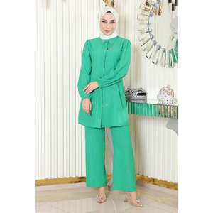 ชุดลำลอง ElbiseStone แบบ 2 ชิ้น ความยาวปานกลาง แขนยาว พร้อมดีเทลทันสมัย ผลิตจากผ้าฝ้าย 100% - Product Image 6