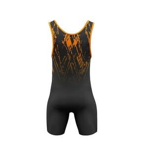 Singlet de lutte pour hommes par sublimation Singlet de lutte pour hommes Nouvel arrivage personnalisé de sublimation Spandex Singlet de lutte pour hommes - Product Image 6