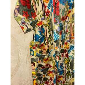 Robe Kimono Respirante d'Inspiration Frida Kahlo, Robe d'Été Sexy pour les Loisirs, Décontractée, Grande Taille, Matériaux Assortis, Taille Unique, ODM - Product Image 3