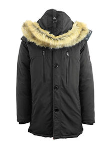 Vestes longues matelassées pour hommes, élégantes et personnalisables, manteau d'hiver long de qualité supérieure, parka longue matelassée - Product Image 3