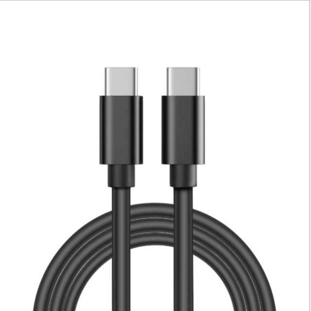 Usb c to c USB Type-C 3A Charger Wire Type c to c Cable Fast Charging PD Cable PVC Jacket for S23 S22 S21 Note 10 Mobile Phones